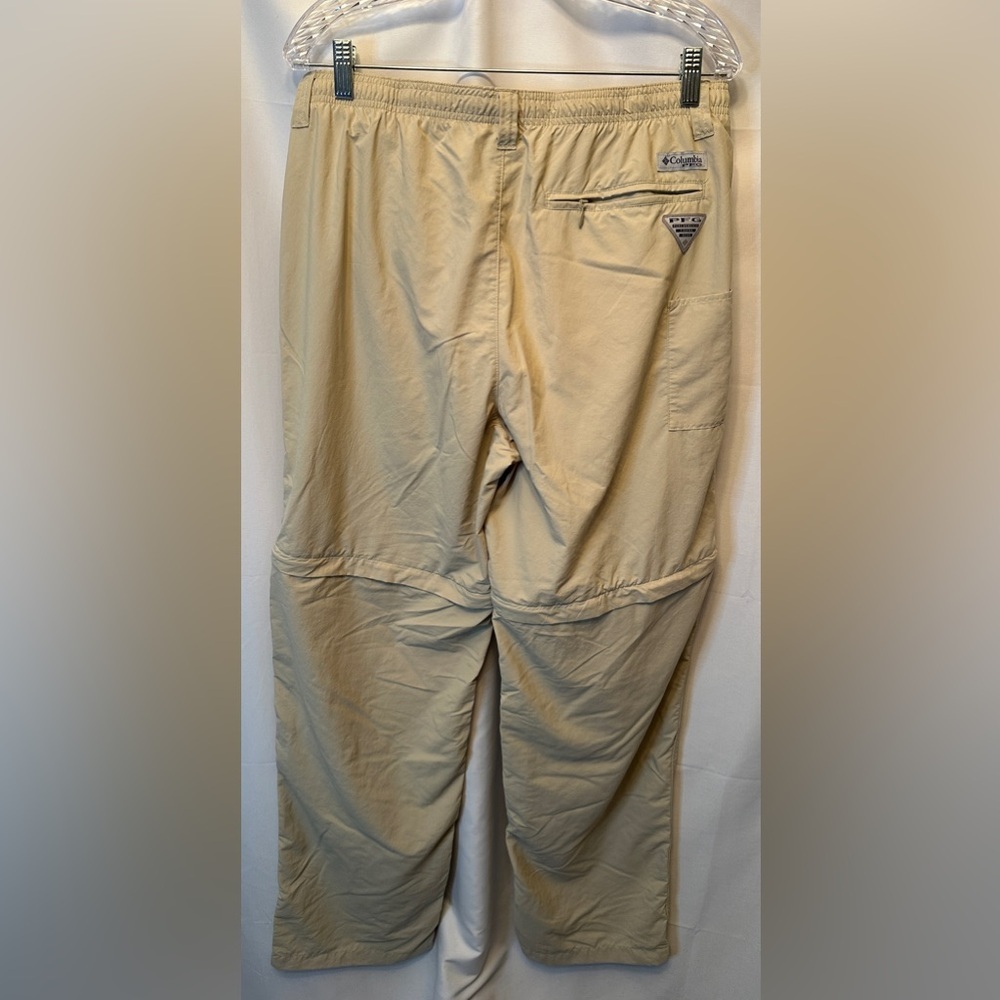 Columbia‎ PFG Men’s Size Medium Convertible Pants/Shorts Omni-Shade Tan 32” - Picture 13 of 13